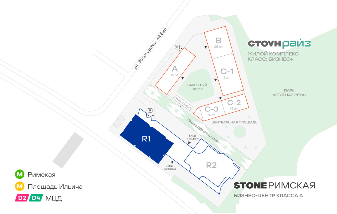 Планировка лота