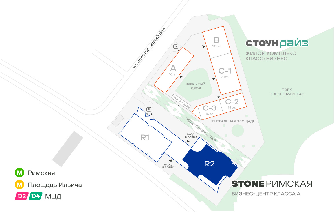 Планировка лота