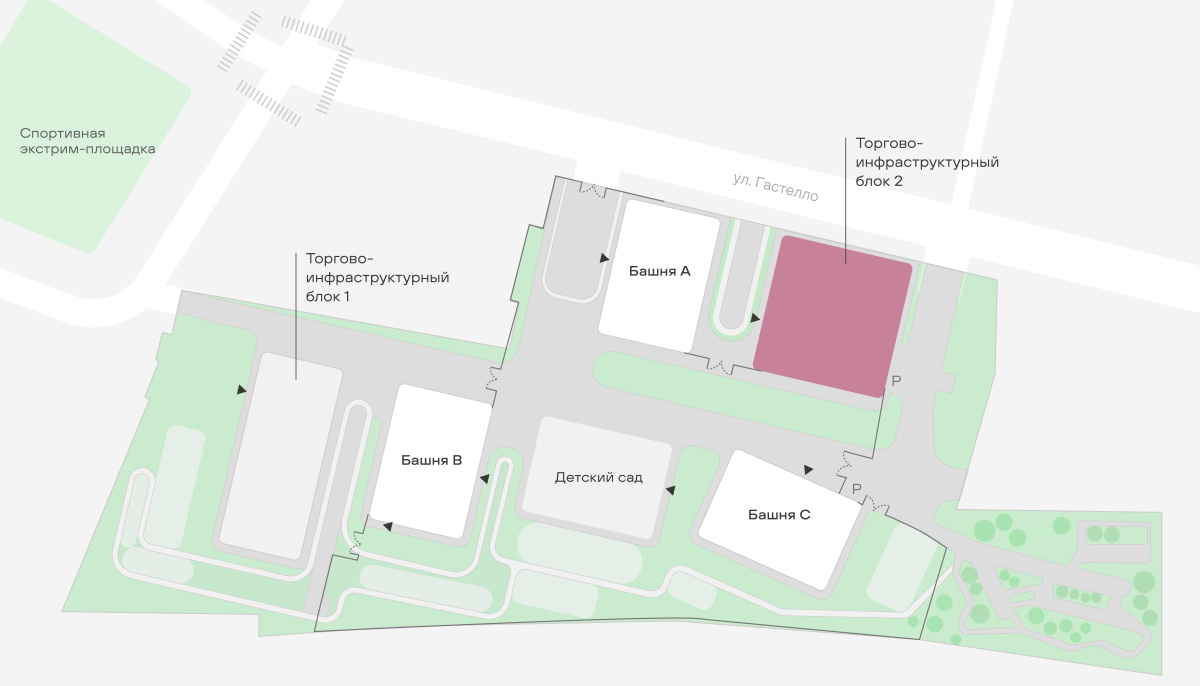 Планировка лота