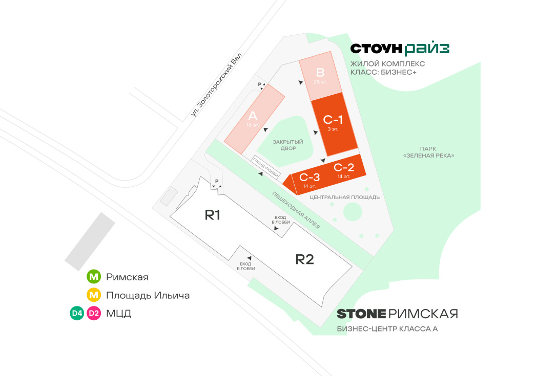 Планировка лота