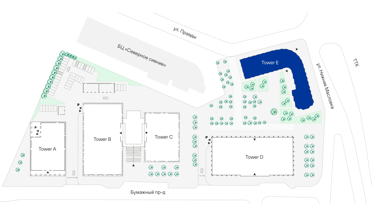 Планировка лота