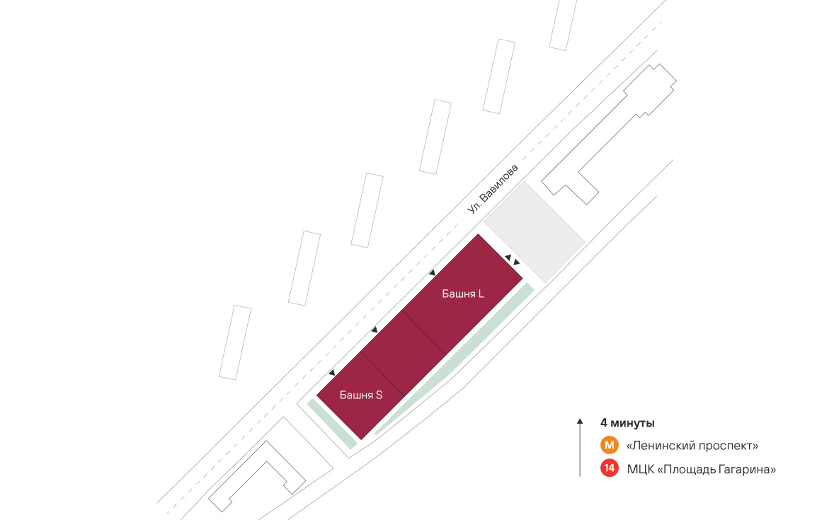 Планировка лота