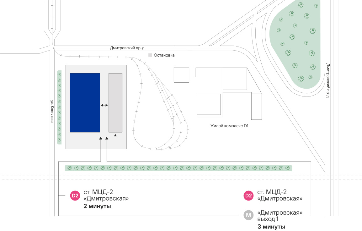 Планировка лота