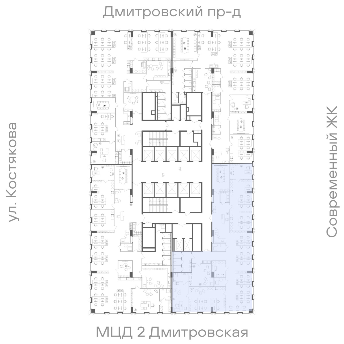 Планировка лота