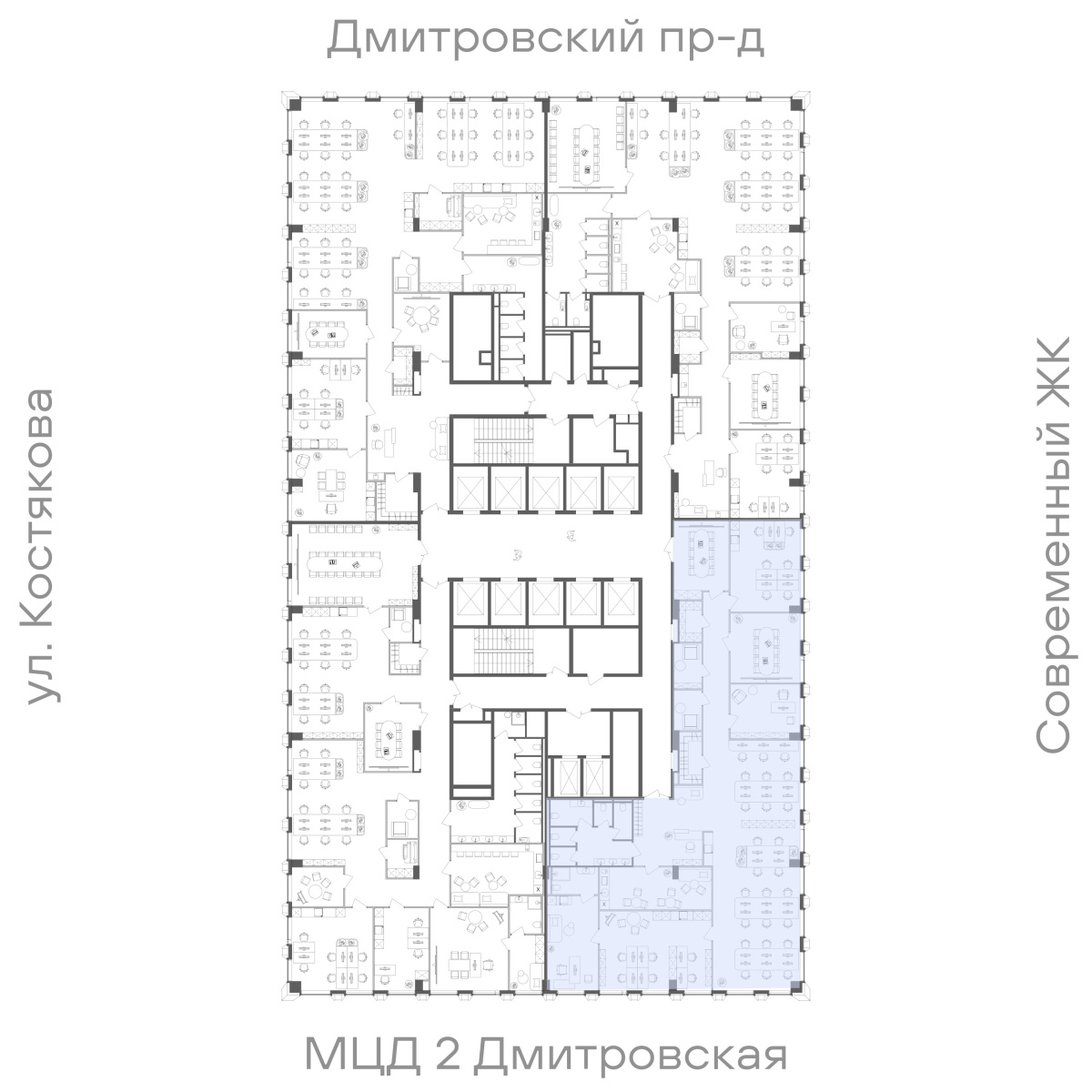 Планировка лота