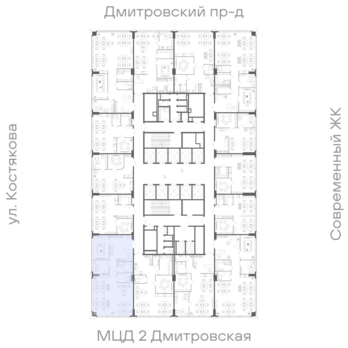 Планировка лота