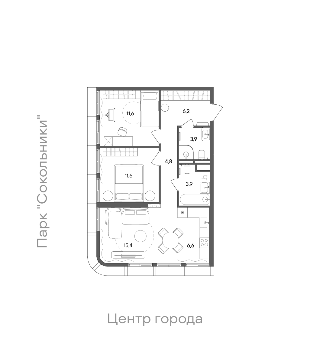 Планировка лота