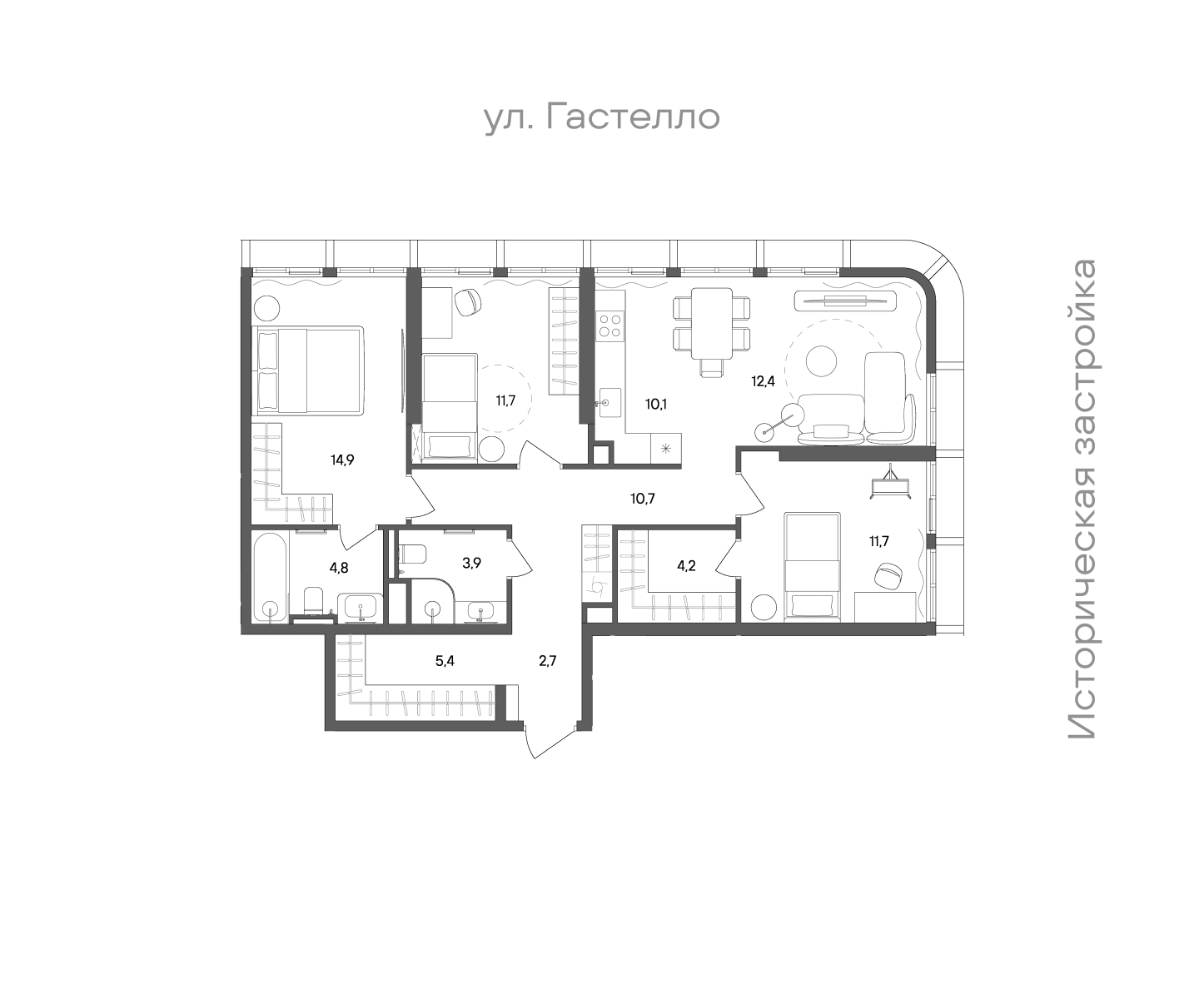 Планировка лота