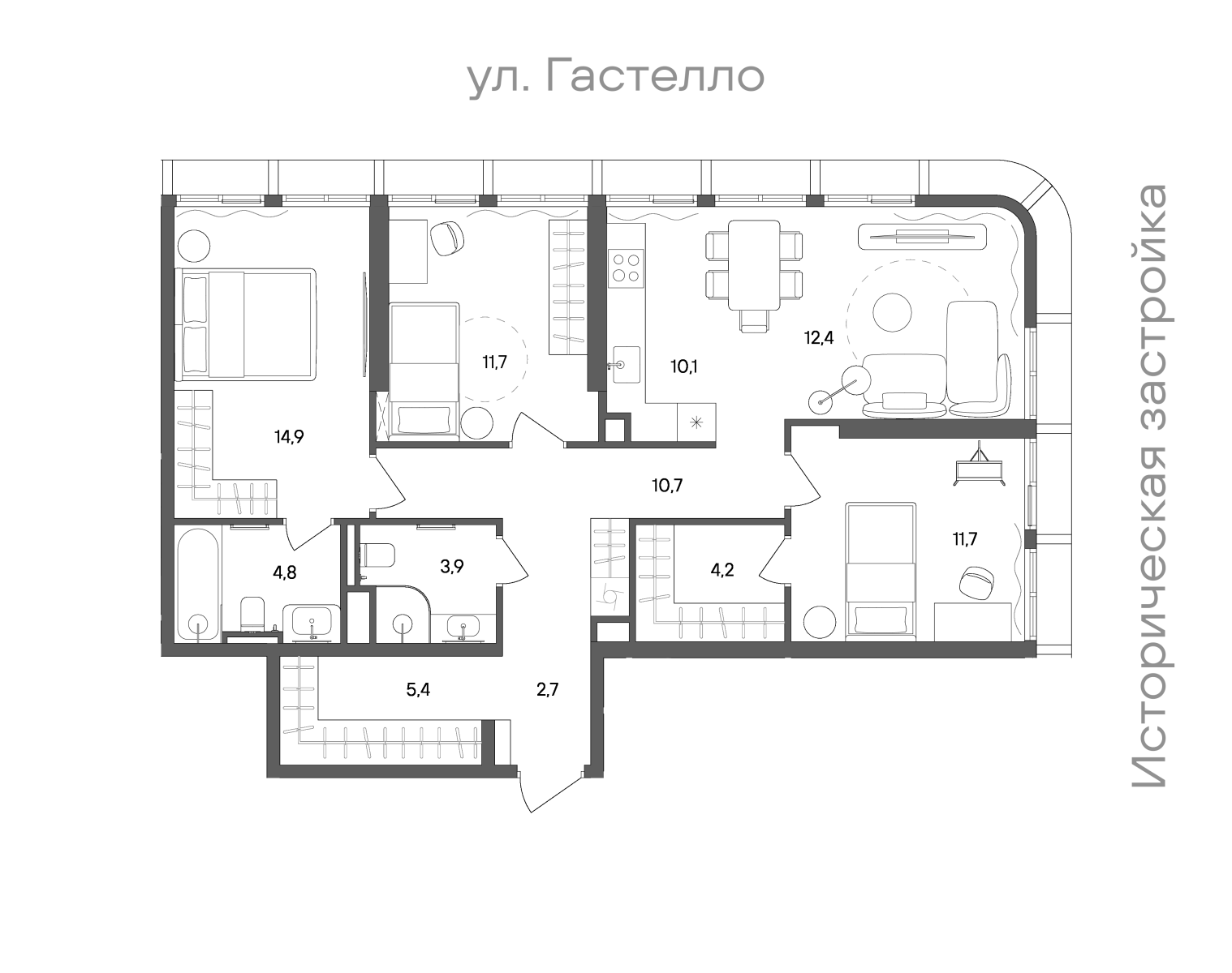 Планировка лота