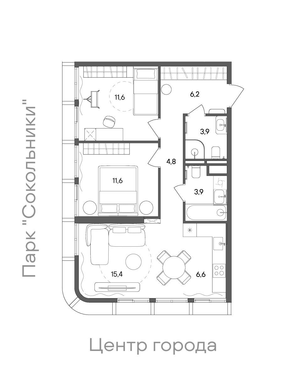 Планировка лота