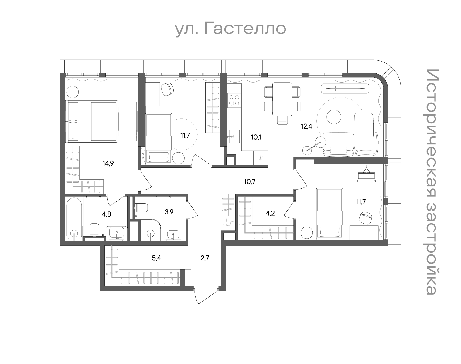 Планировка лота