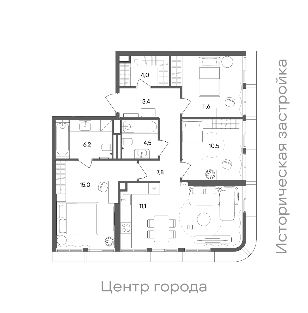 Планировка лота