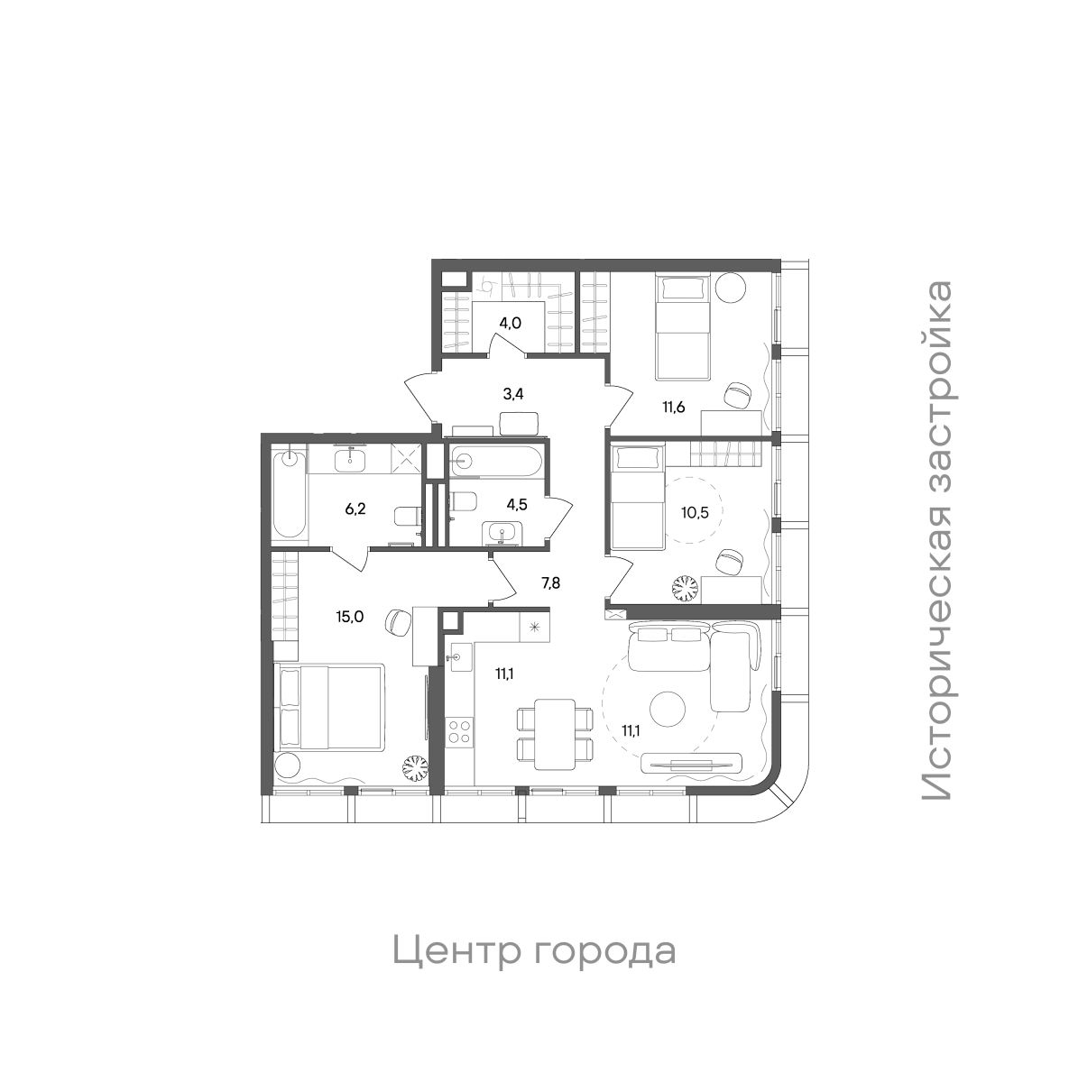 Планировка лота