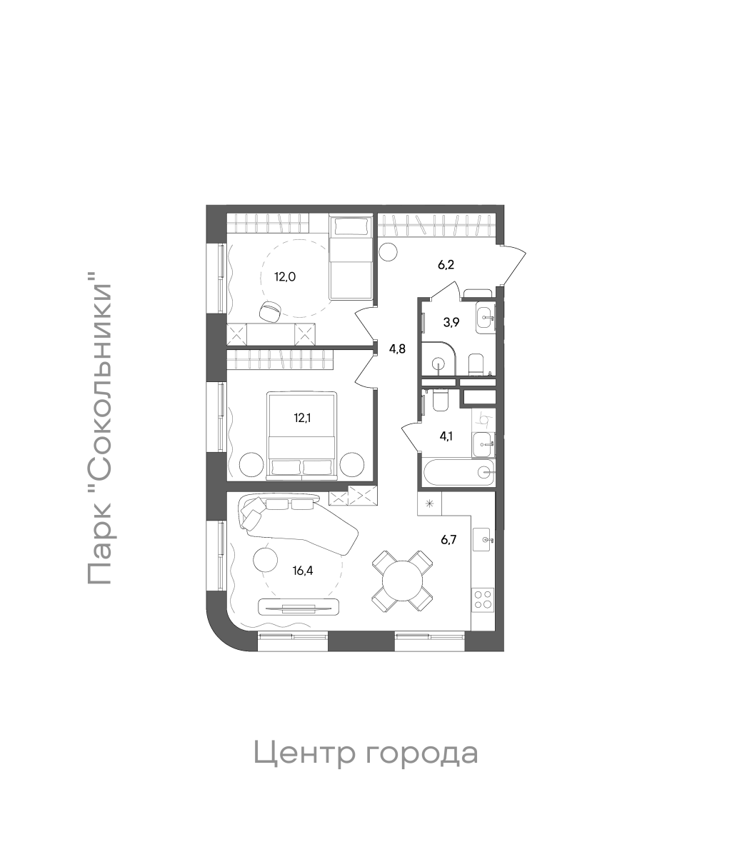 Планировка лота