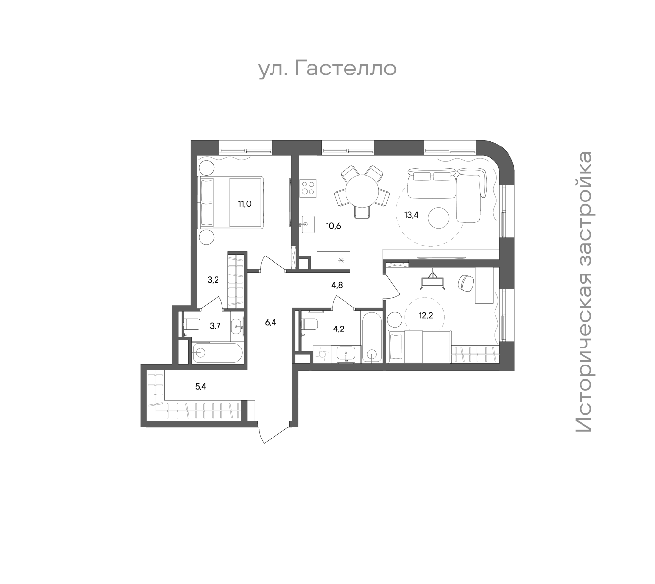 Планировка лота