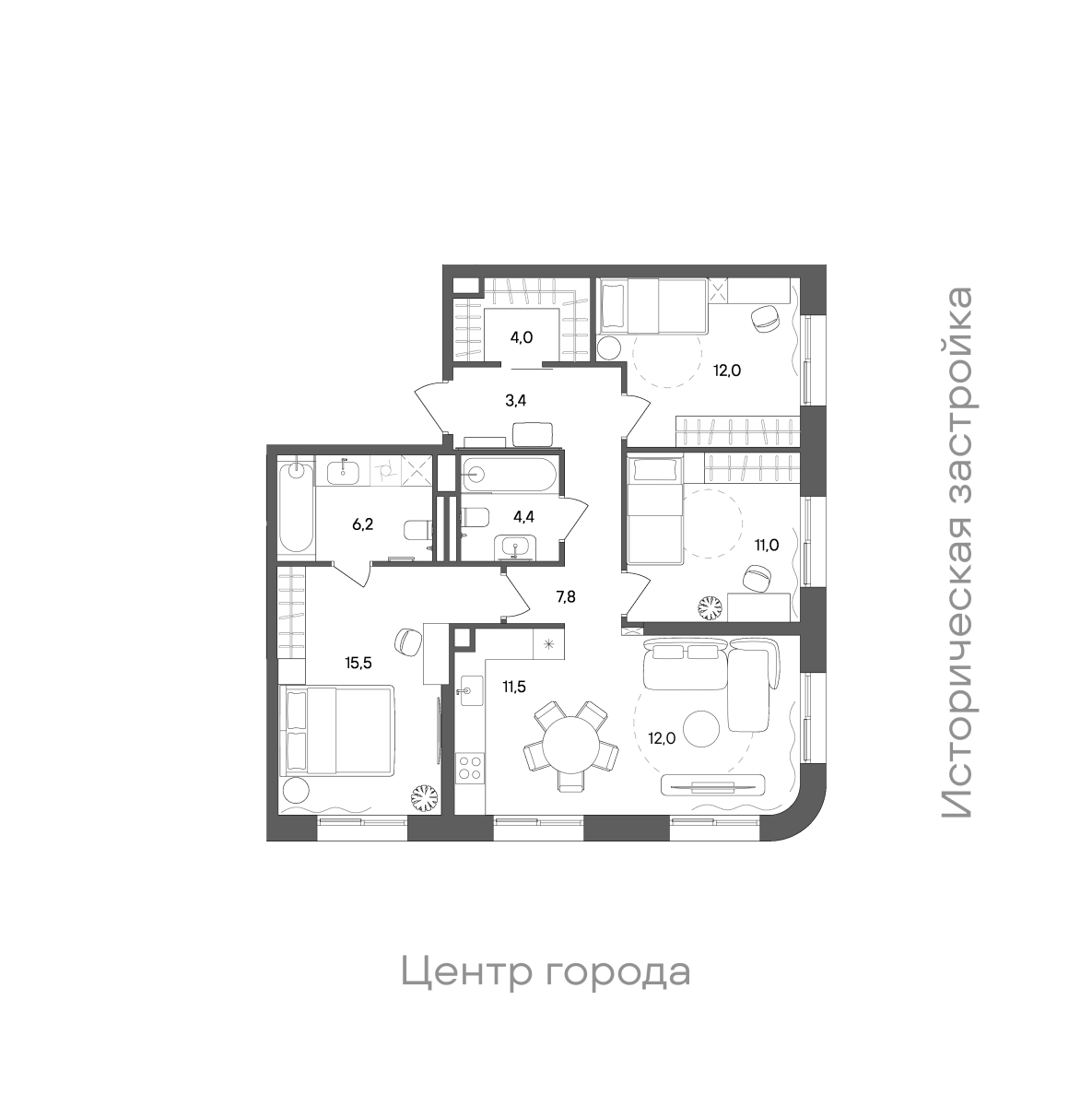 Планировка лота