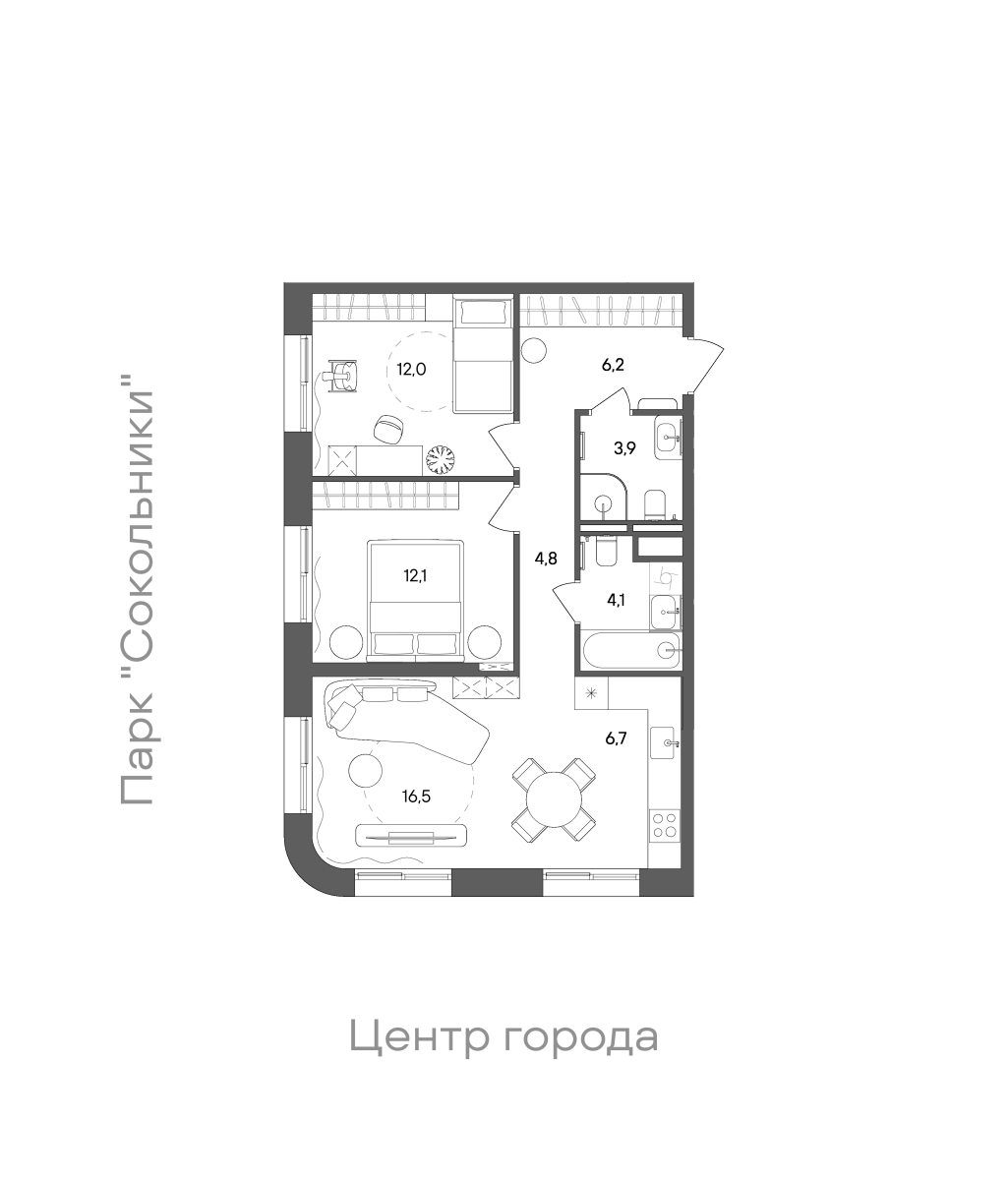 Планировка лота