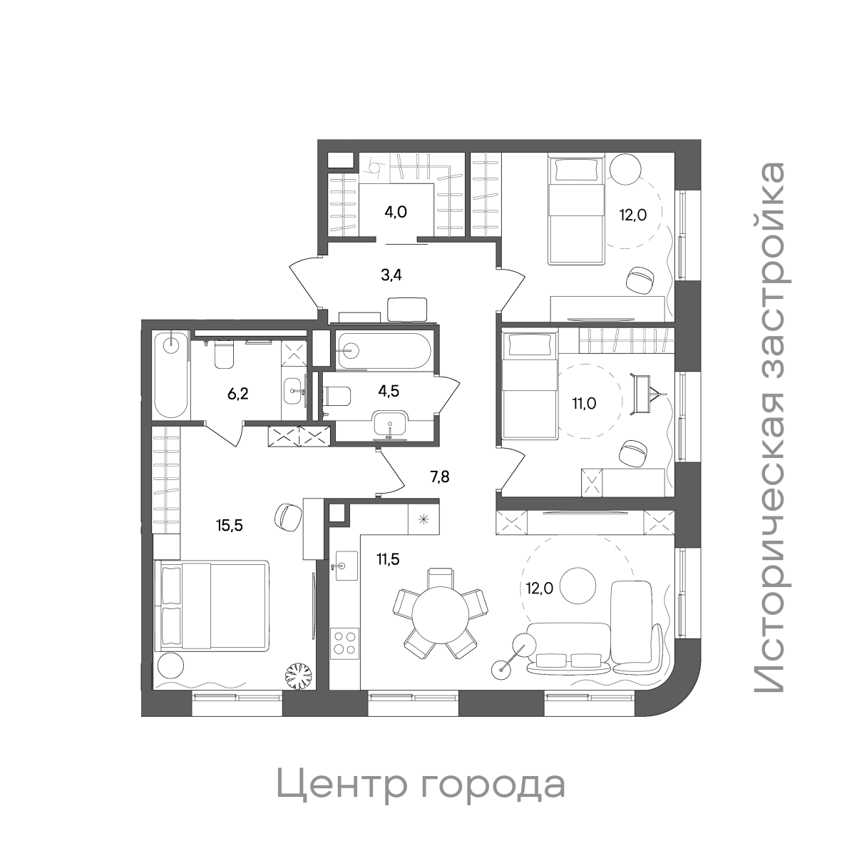 Планировка лота