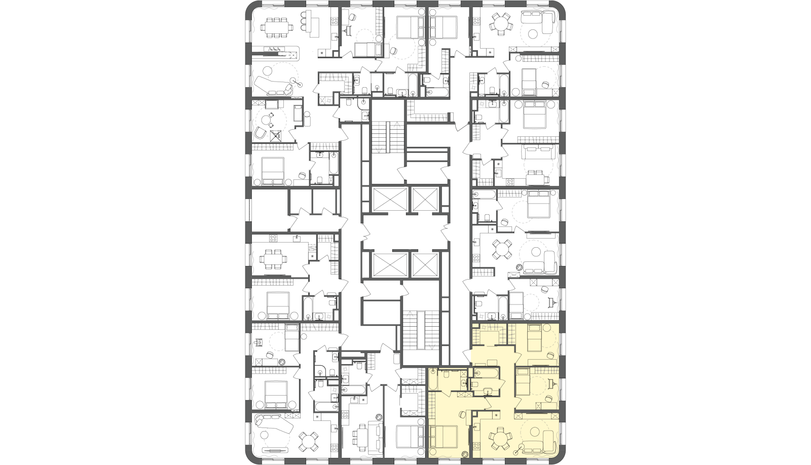 Планировка лота