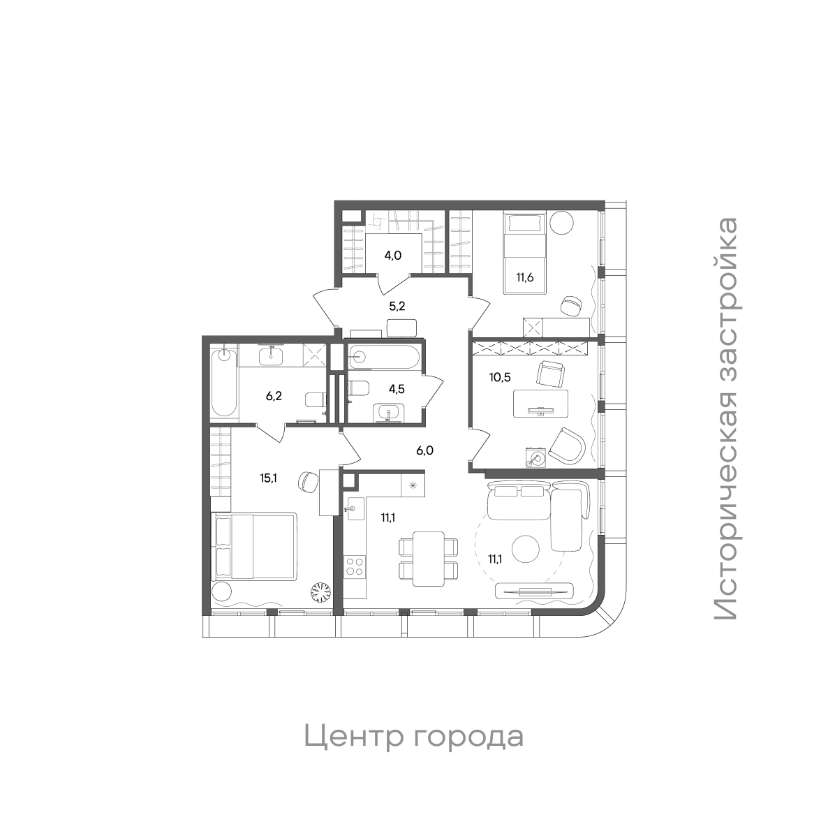 Планировка лота