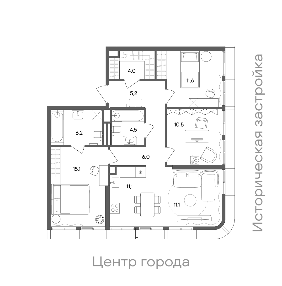 Планировка лота