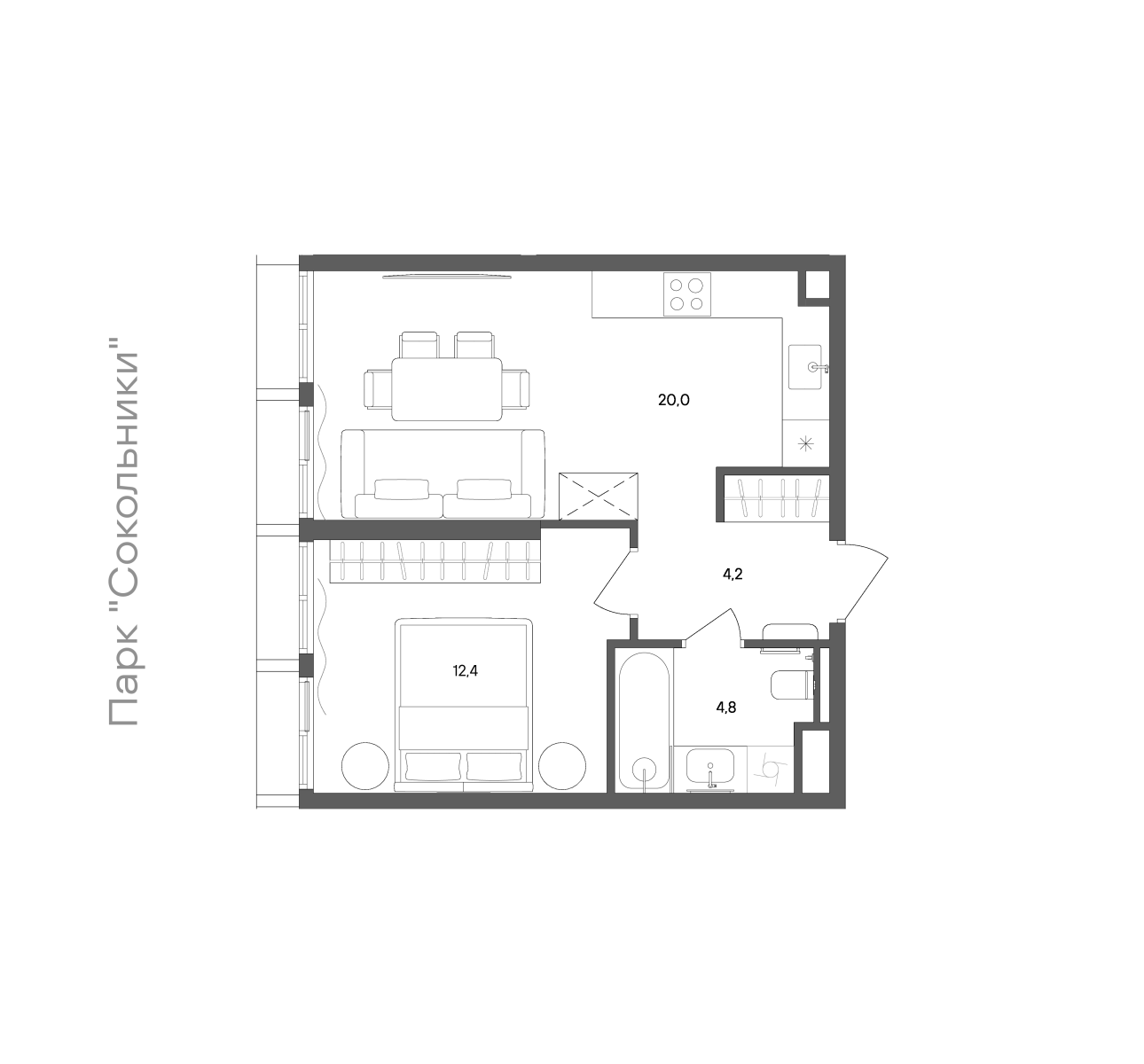 Планировка лота