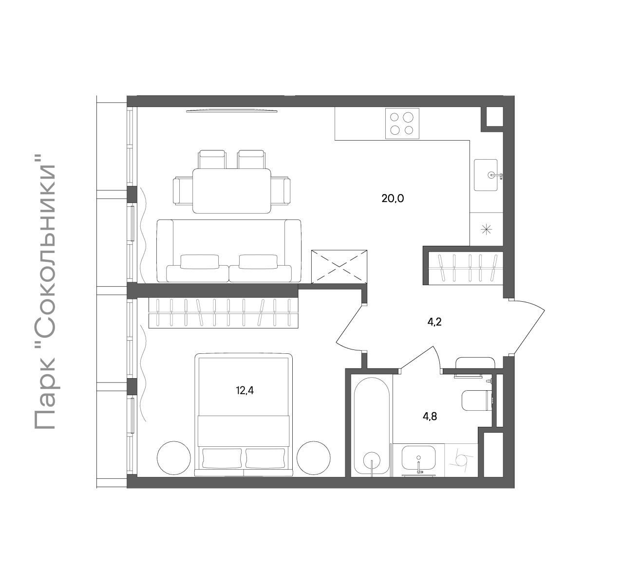 Планировка лота