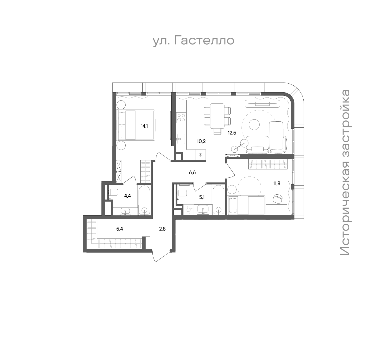 Планировка лота