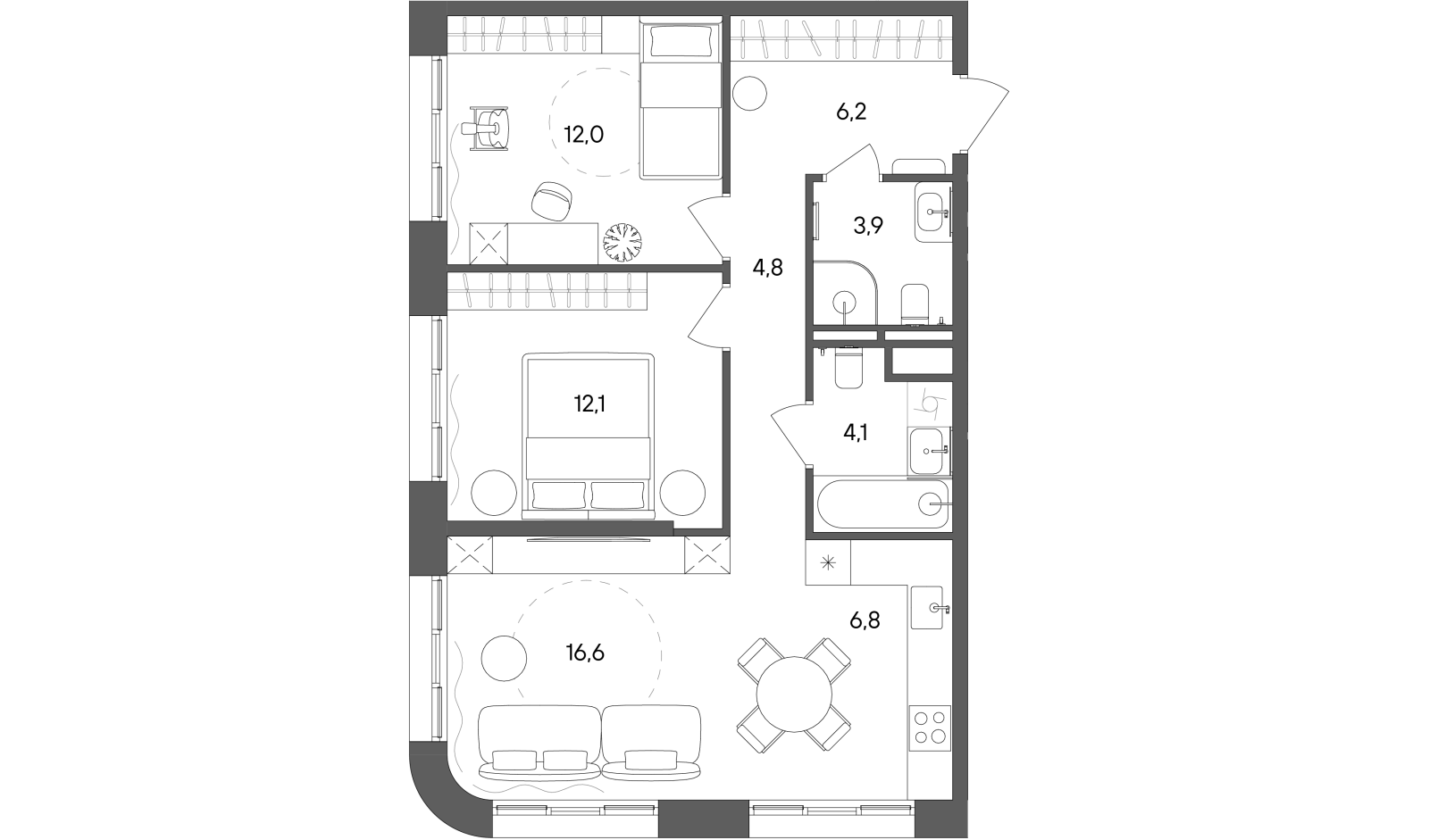 Планировка лота