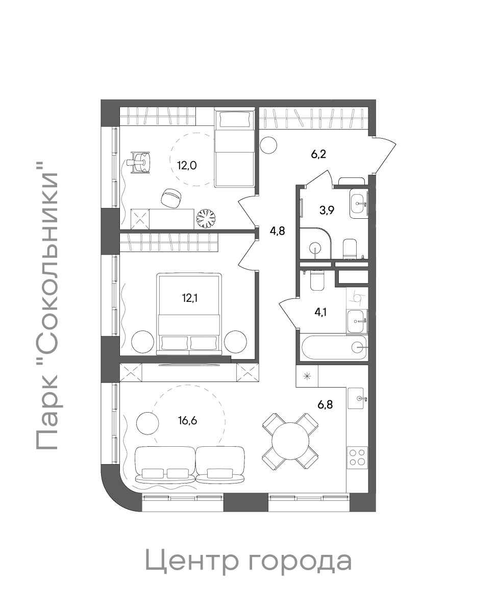 Планировка лота