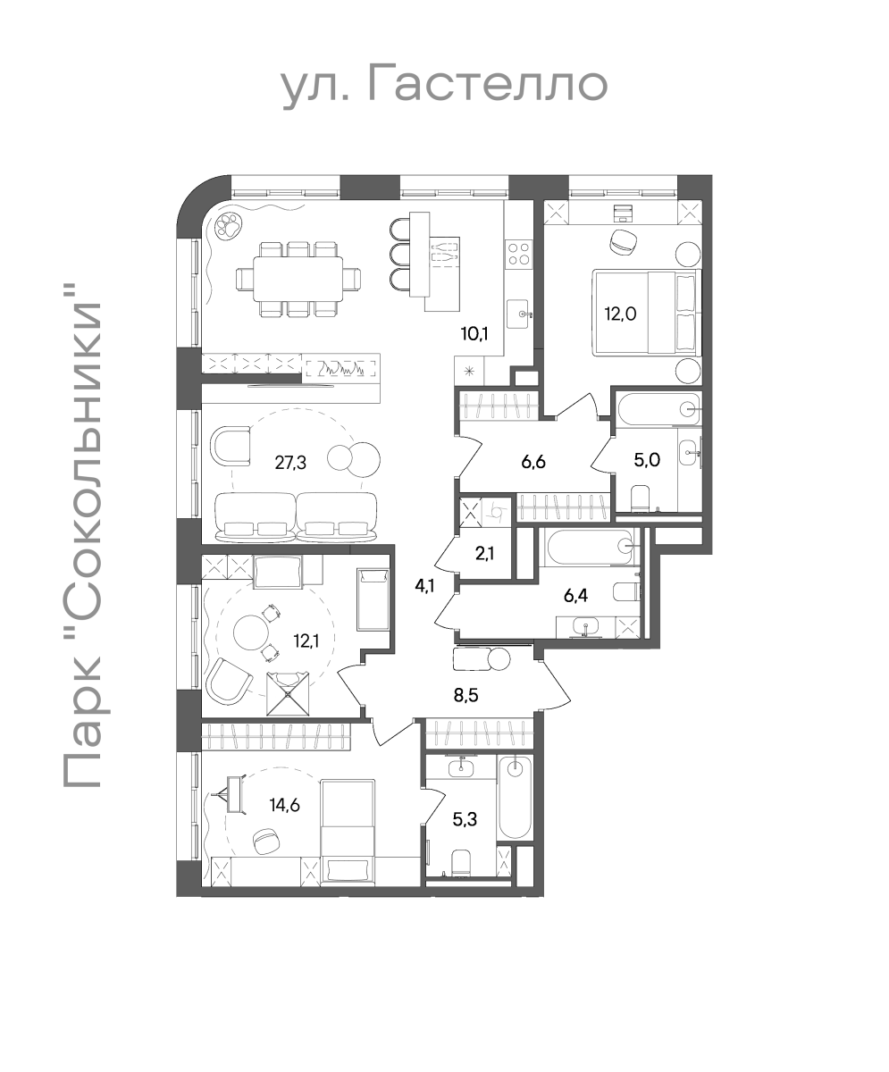 Планировка лота