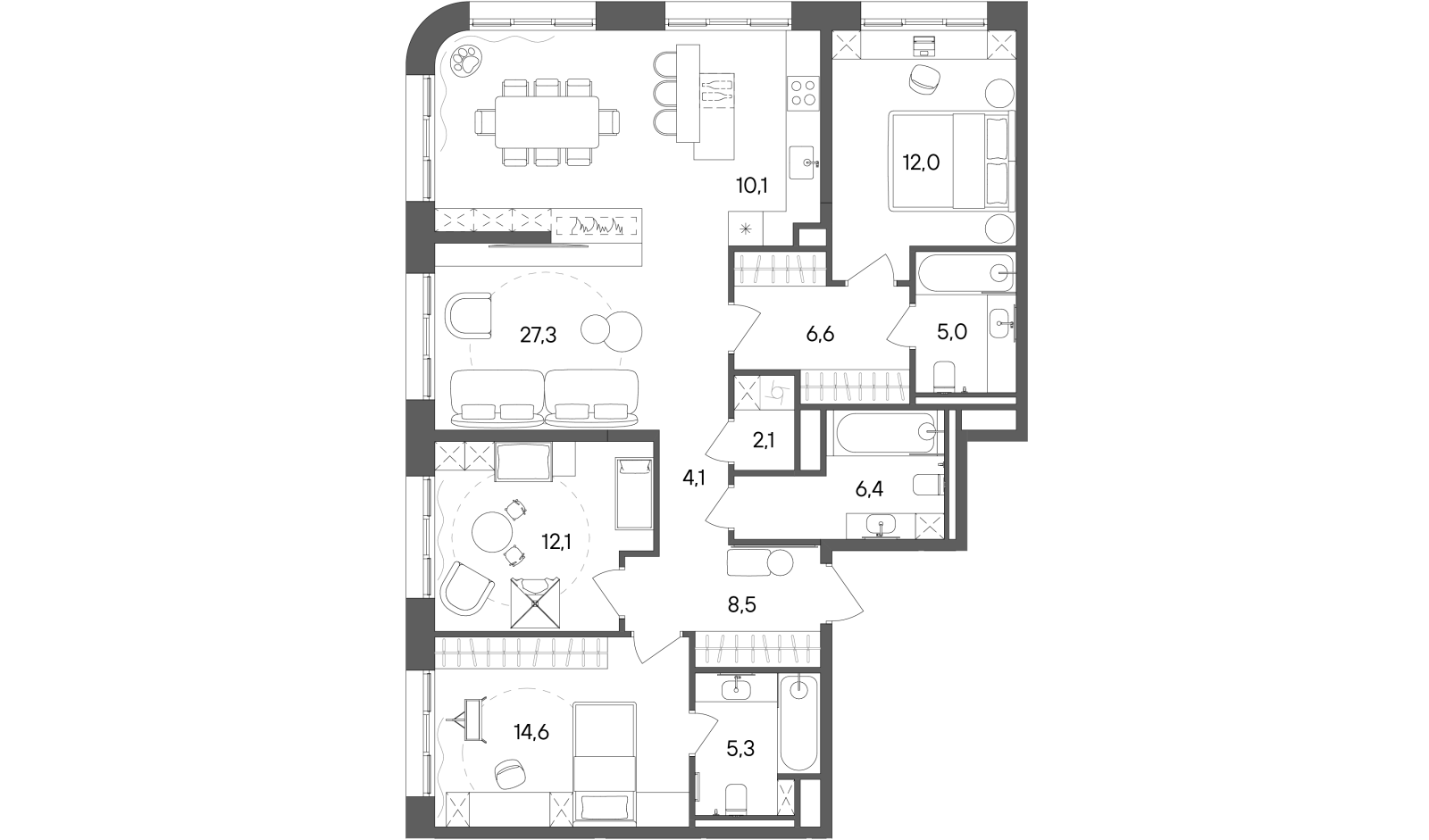 Планировка лота