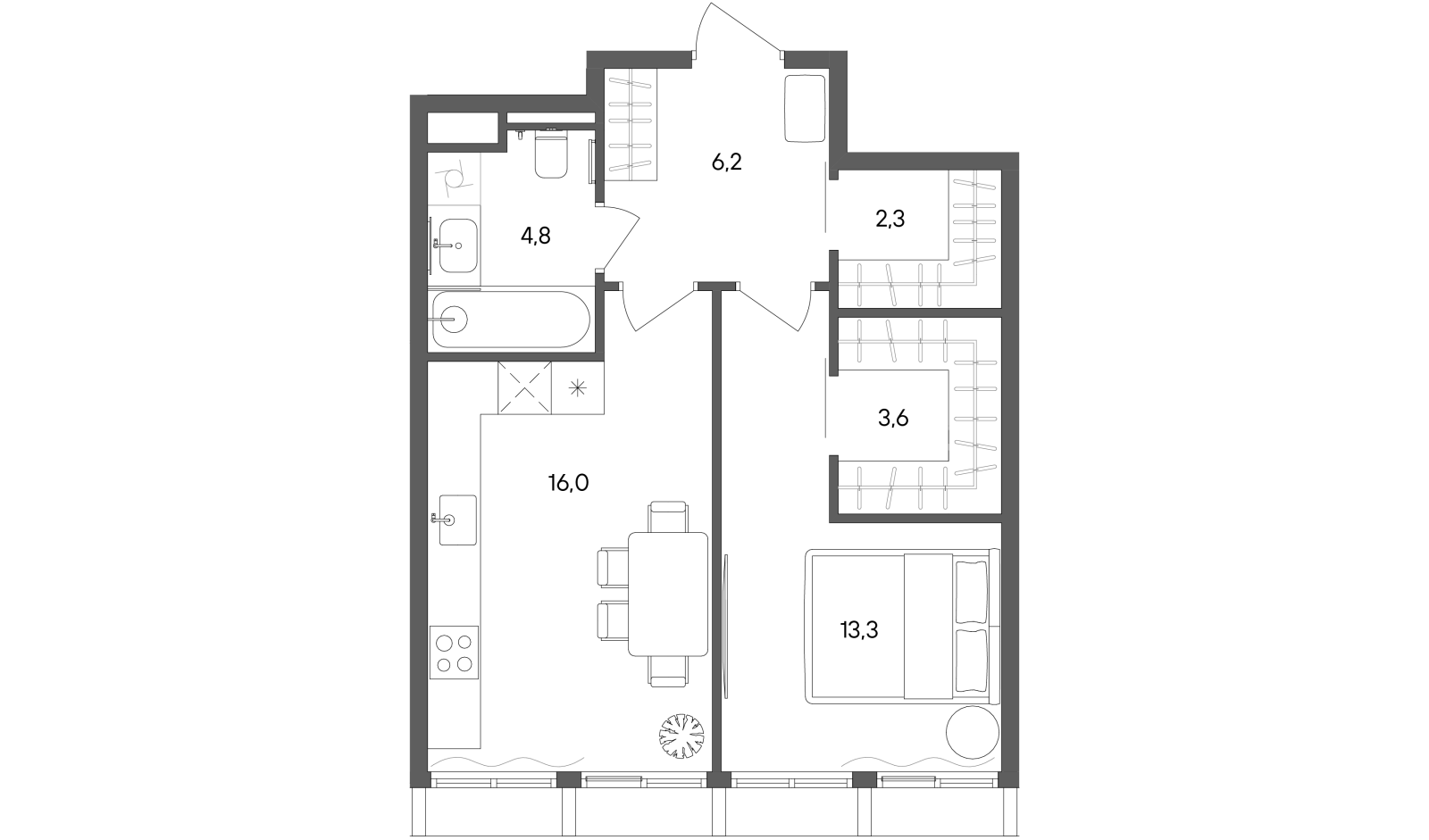 Планировка лота