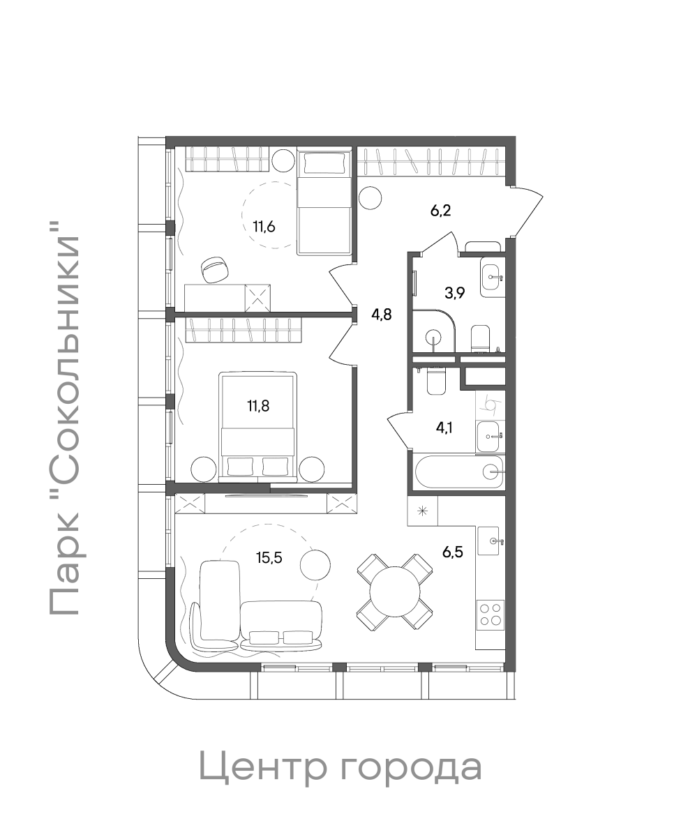 Планировка лота