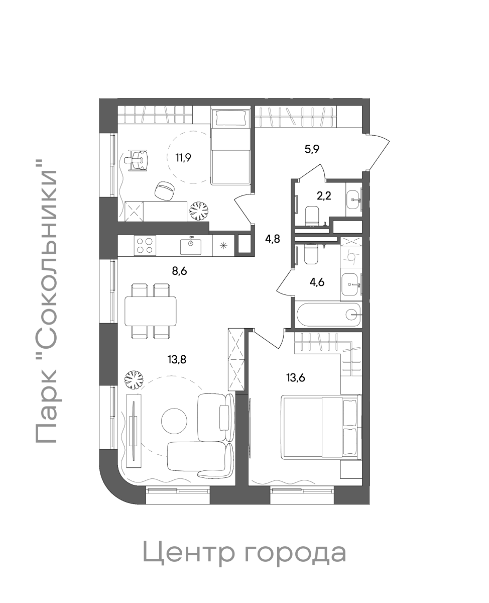 Планировка лота