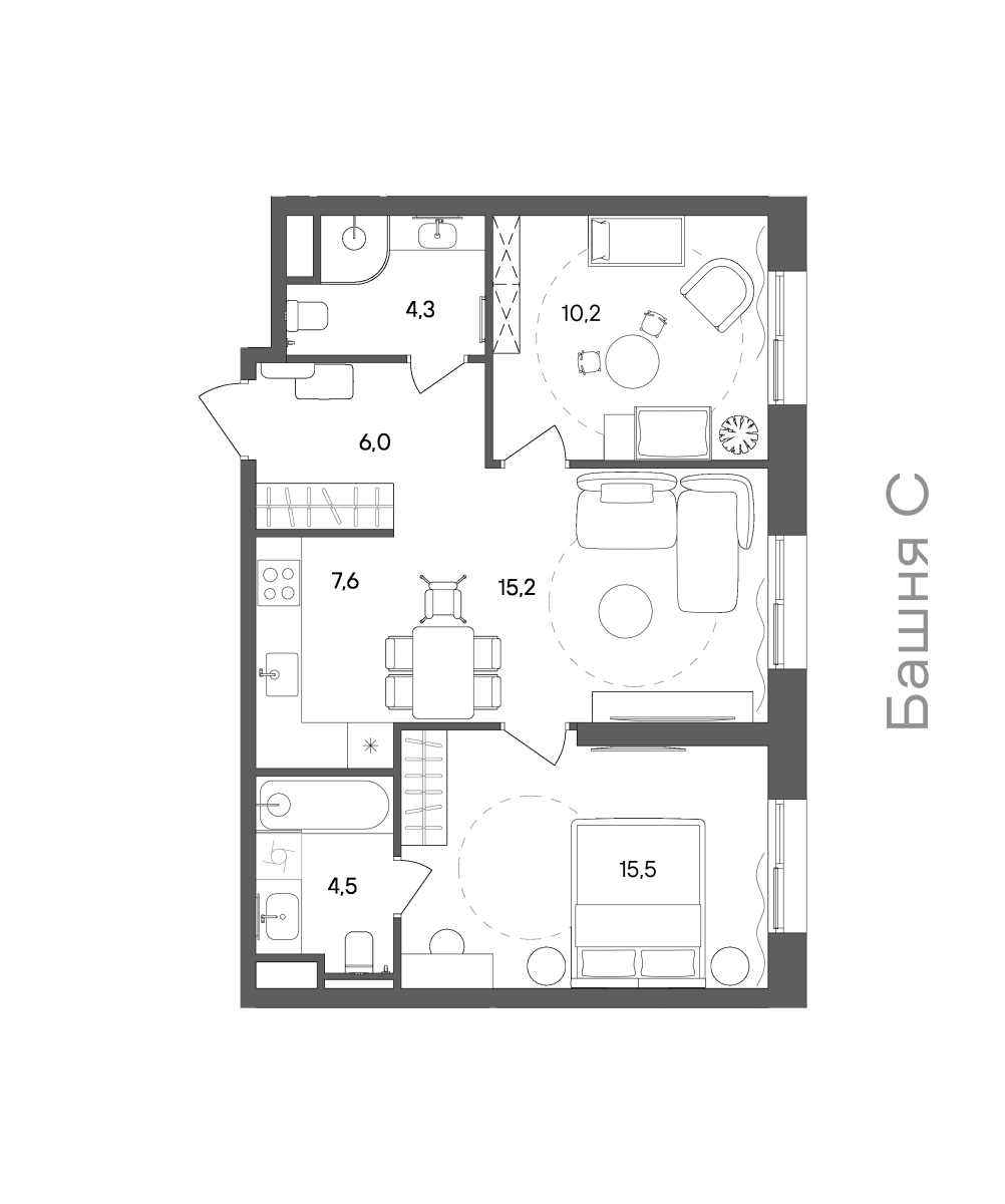 Планировка лота