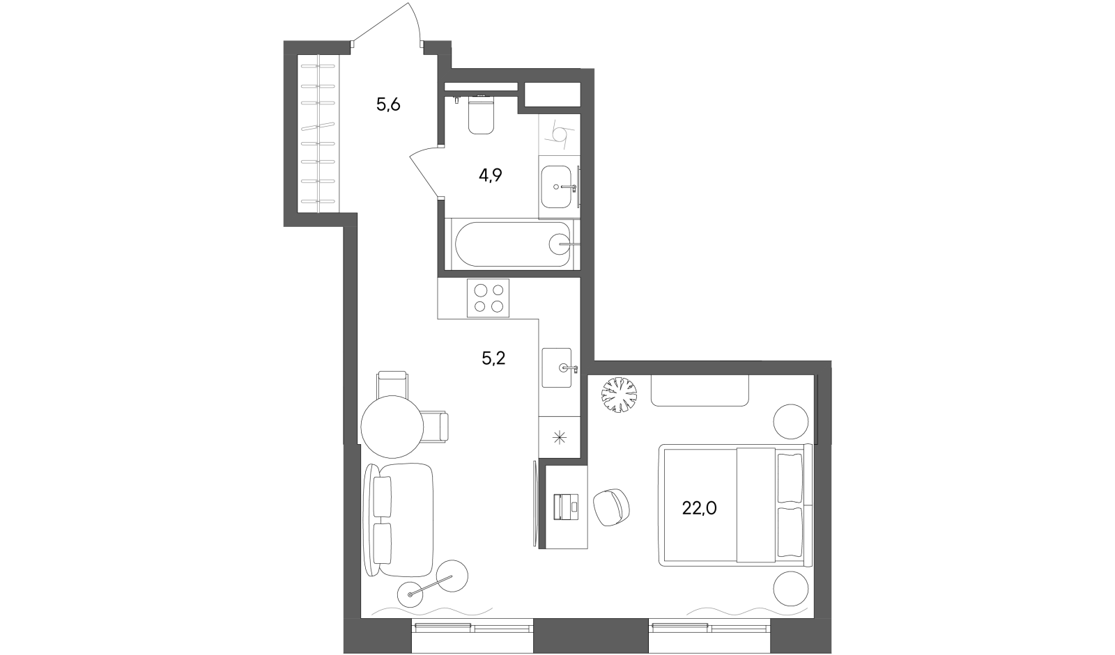 Планировка лота