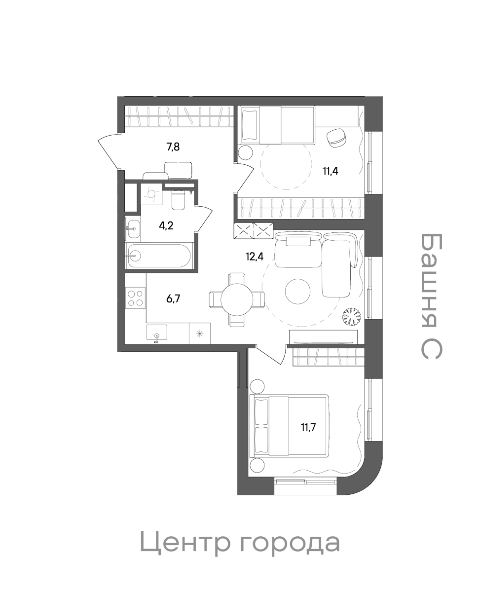 Планировка лота