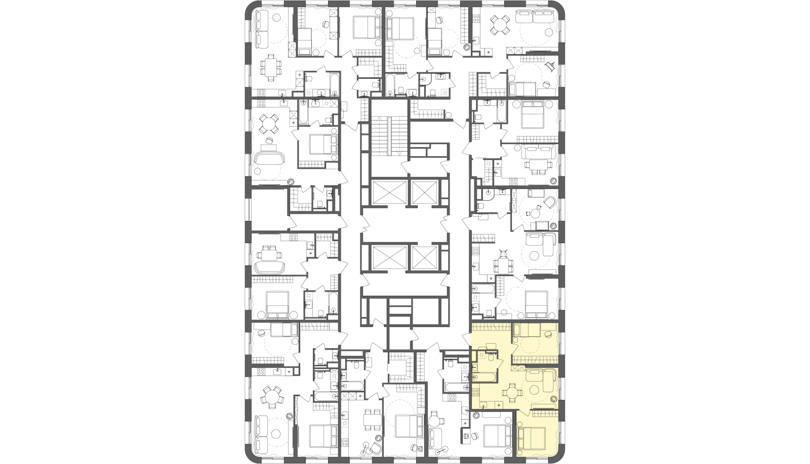 Планировка лота