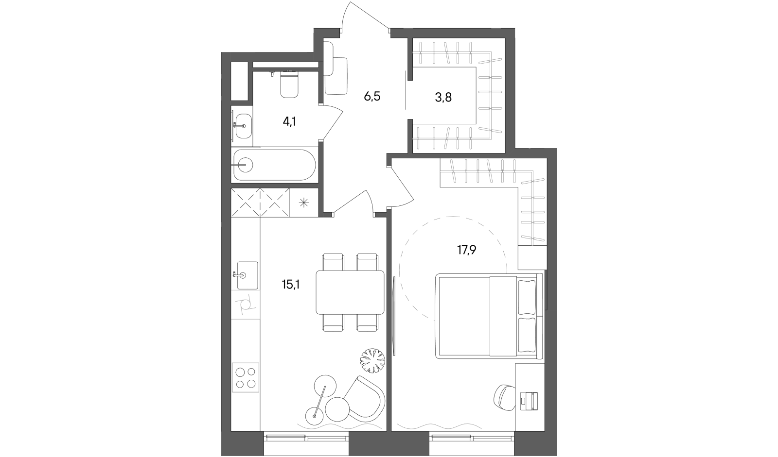 Планировка лота