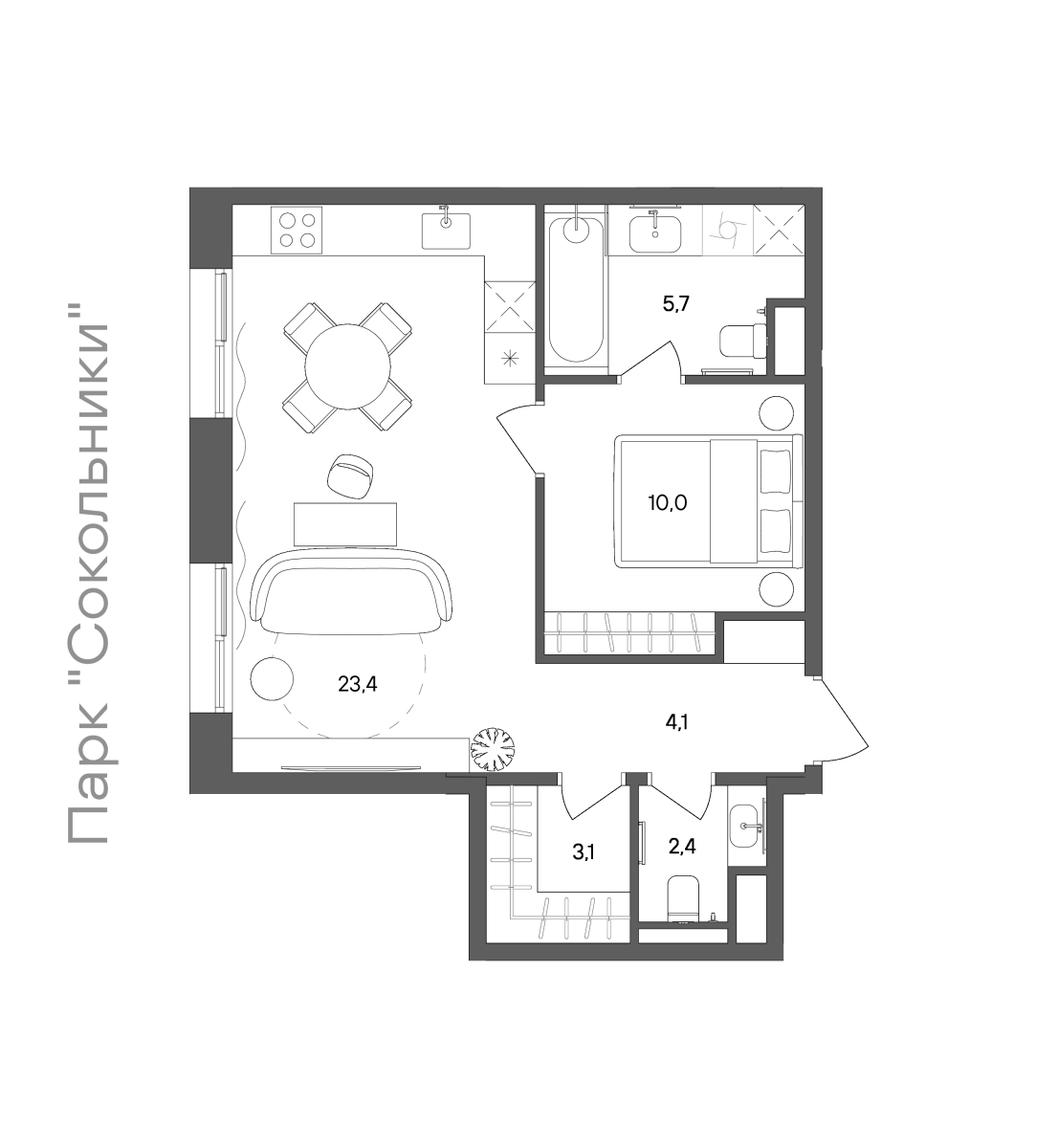 Планировка лота