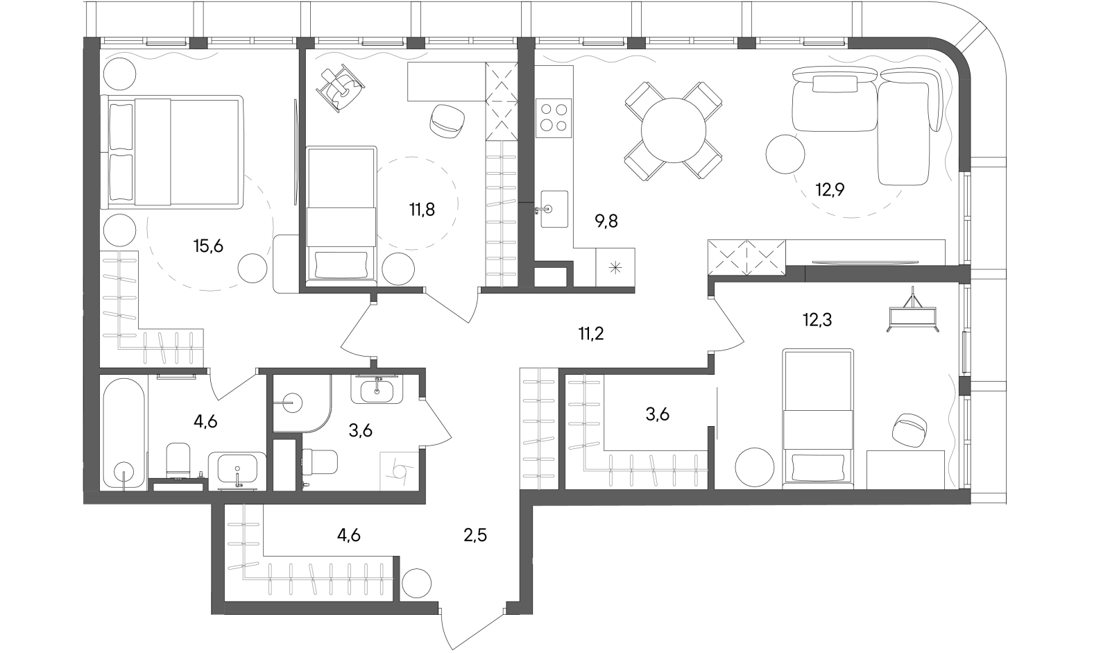 Планировка лота