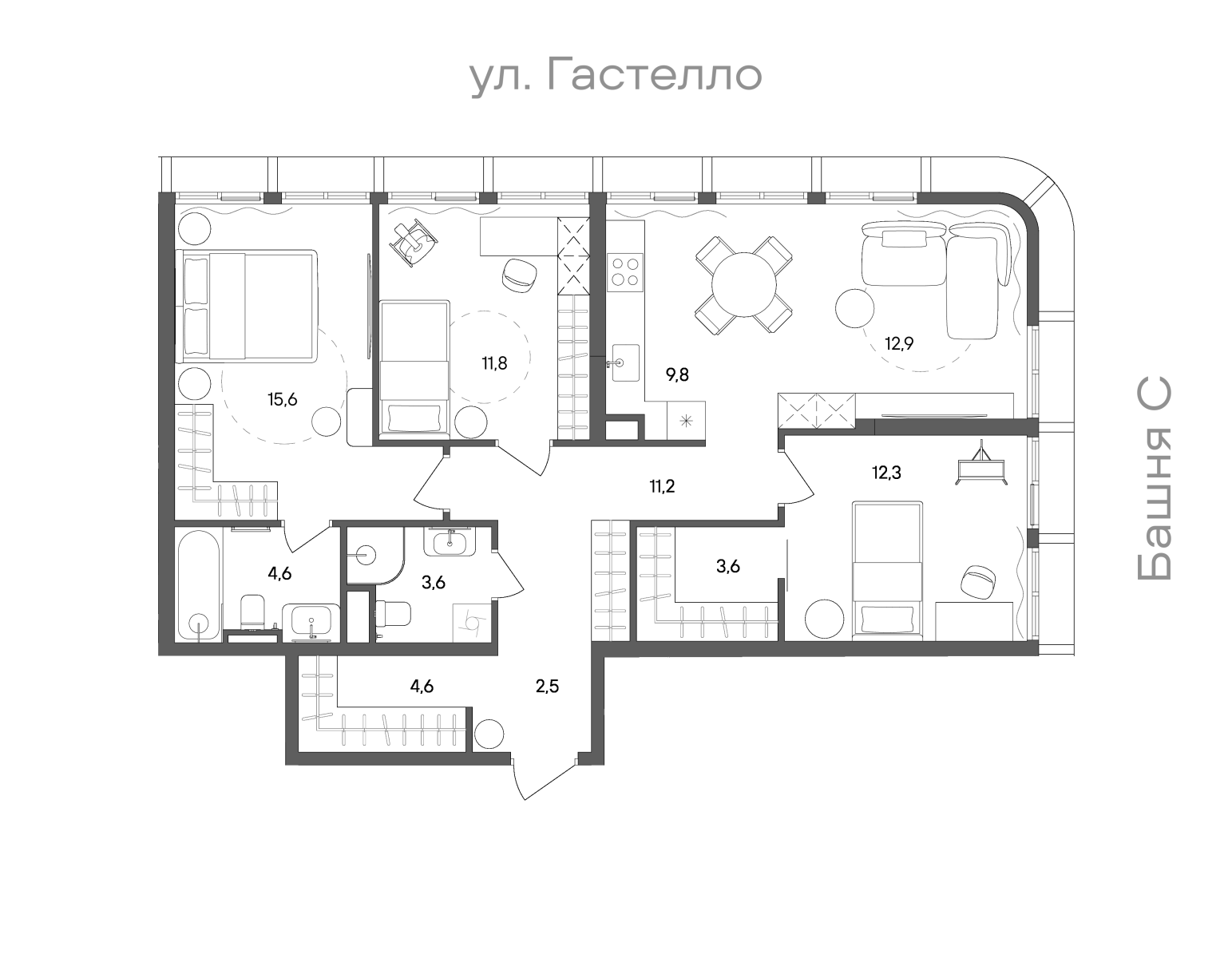 Планировка лота