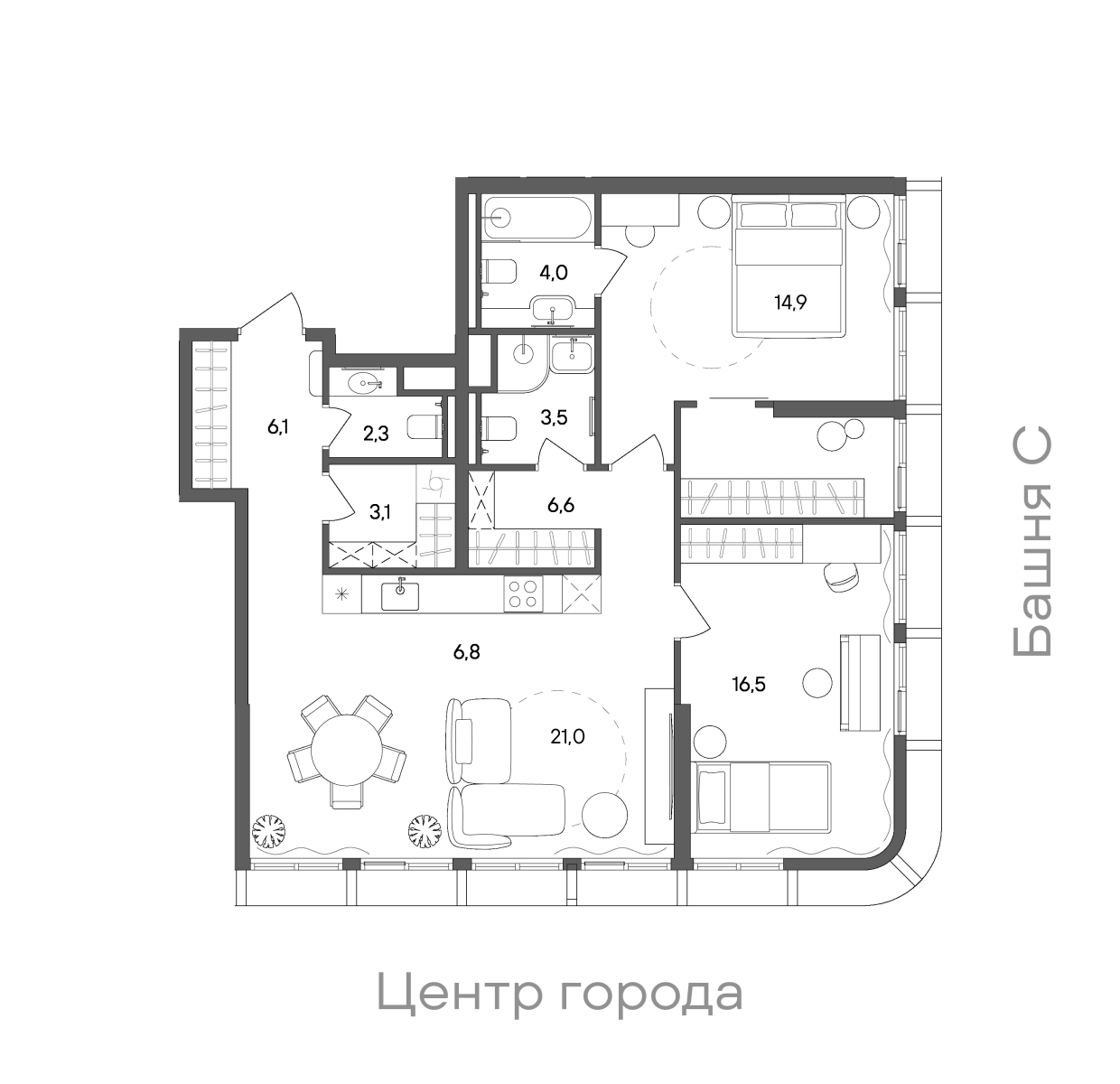 Планировка лота