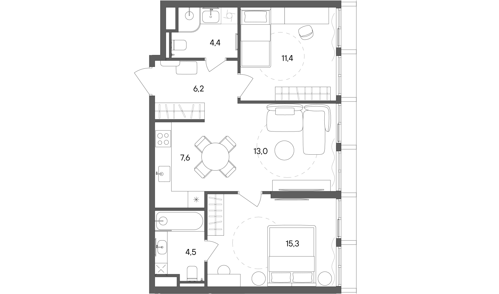 Планировка лота