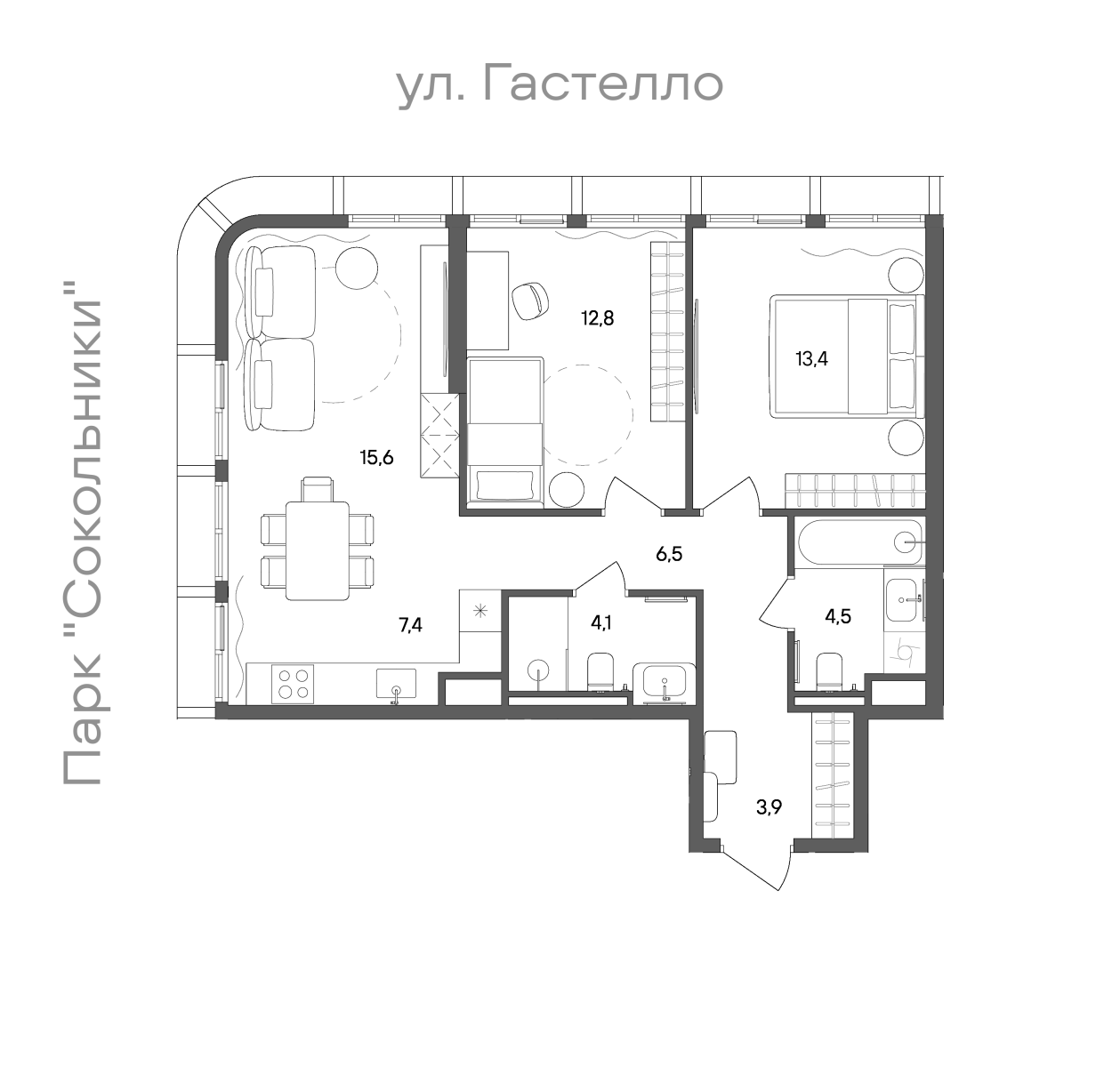 Планировка лота