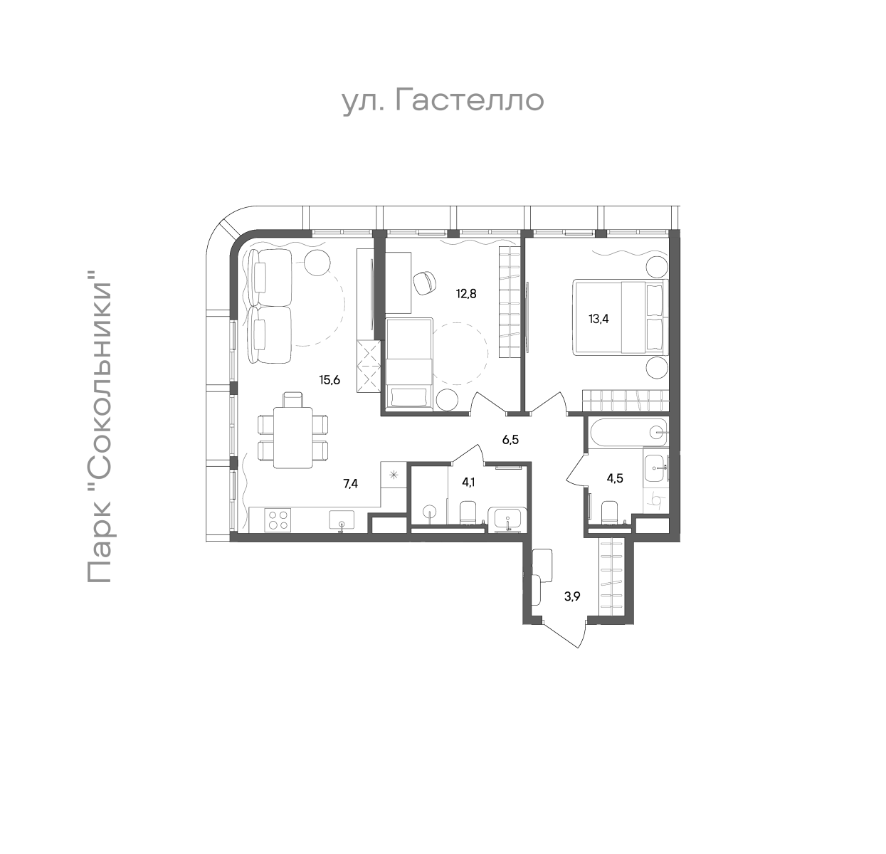 Планировка лота