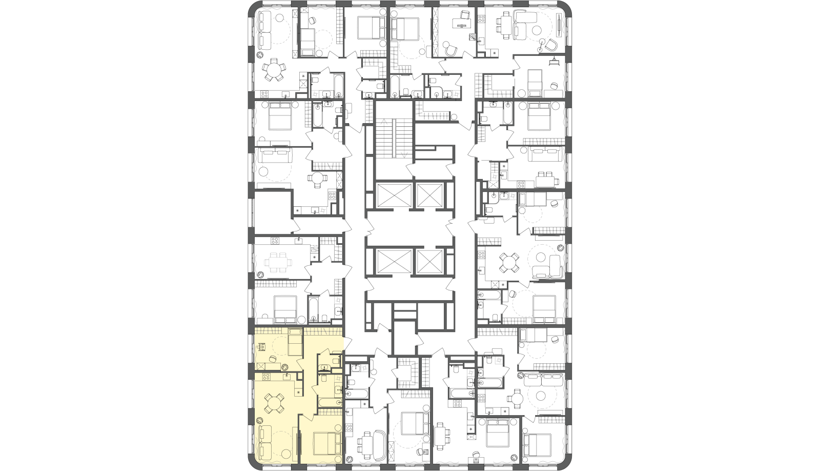 Планировка лота