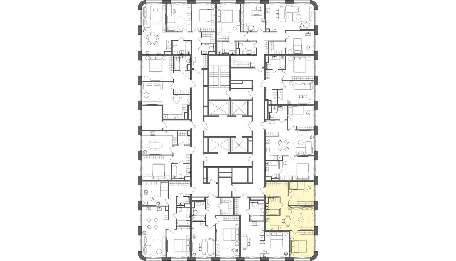 Планировка лота