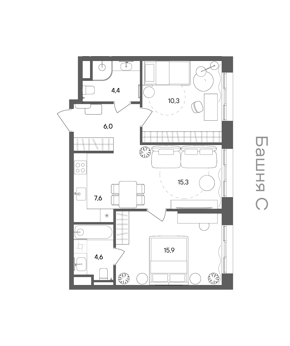 Планировка лота